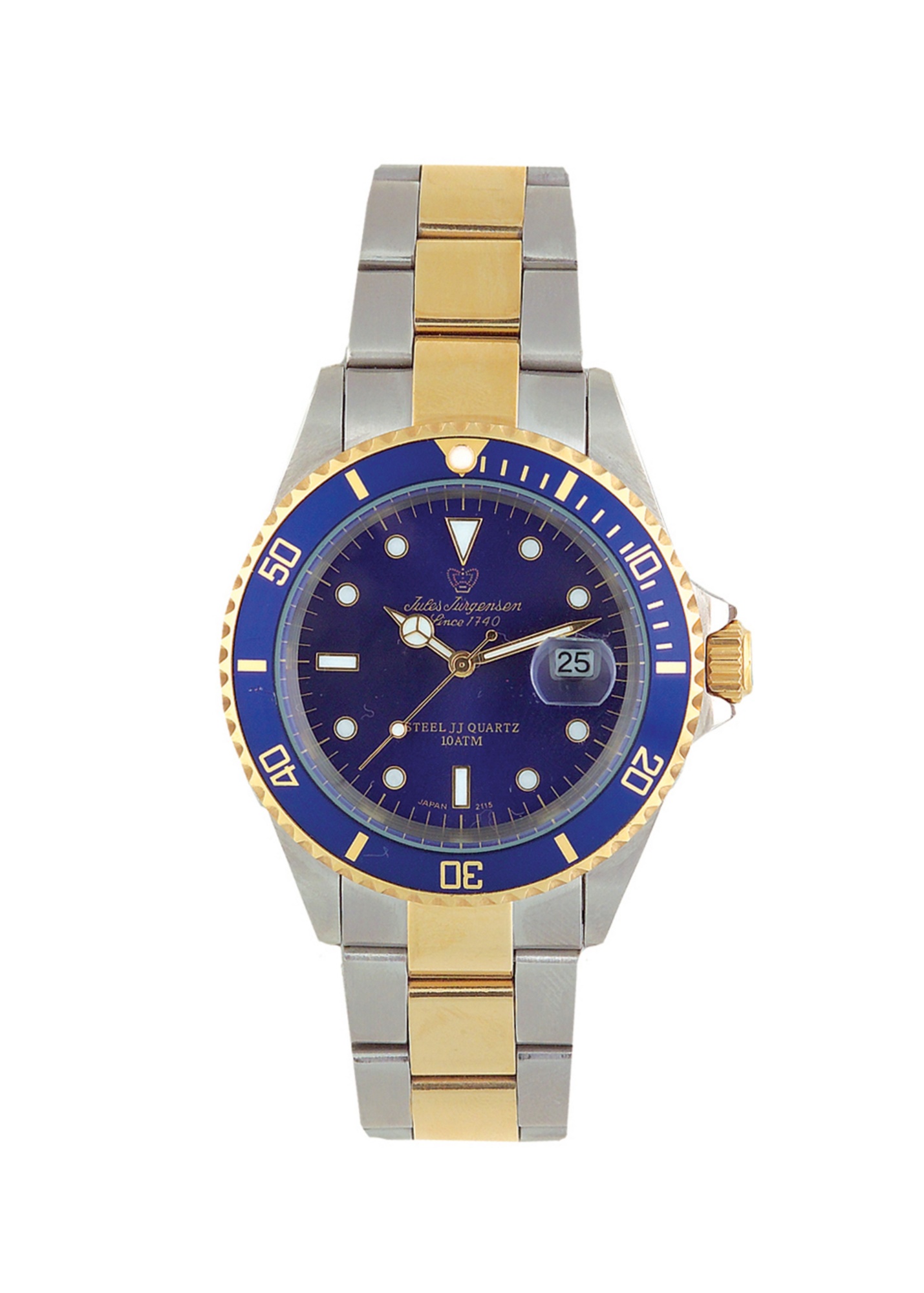 Men's Jules J&uuml;rgensen Stainless Steel Tutone Watch