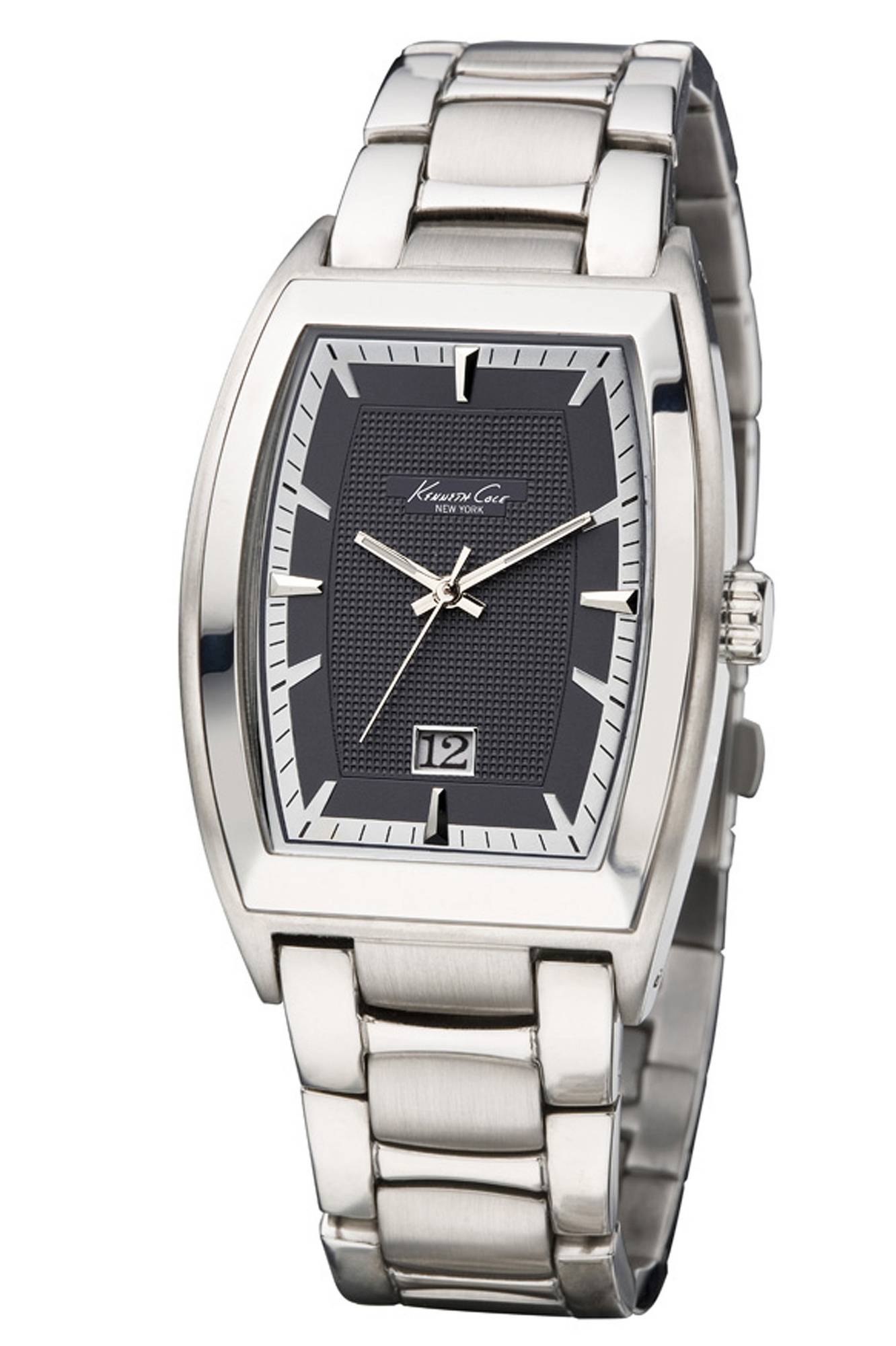 Men's Silvertone Kenneth Cole New York Watch