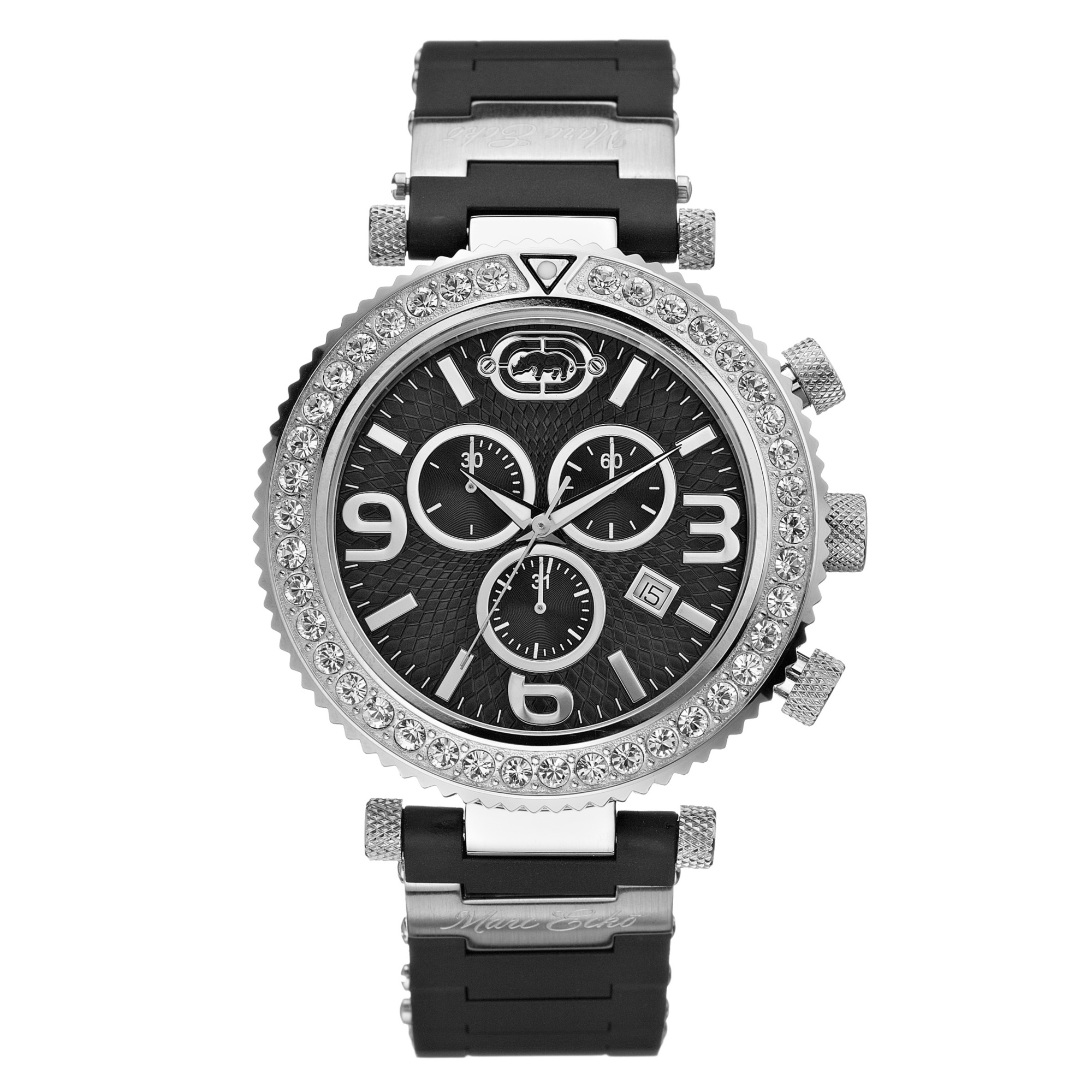 Silvertone Men's Marc Ecko "The Daydream" Crystal Watch