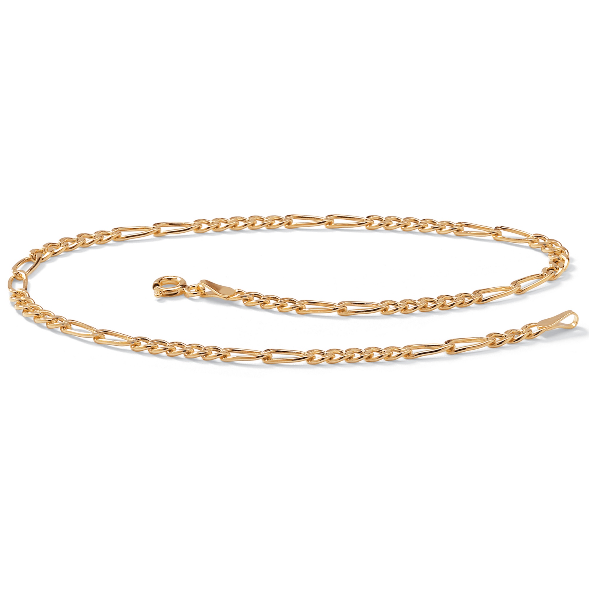 10k Gold Figaro-Link Chain Necklace