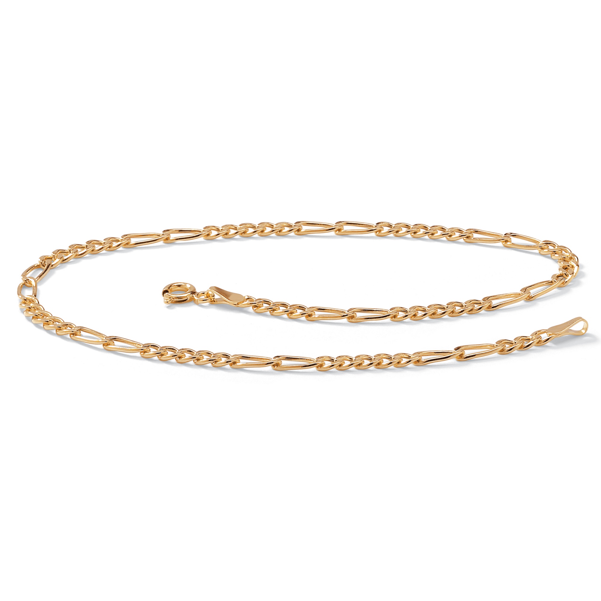 10k Gold Figaro-Link Bracelet