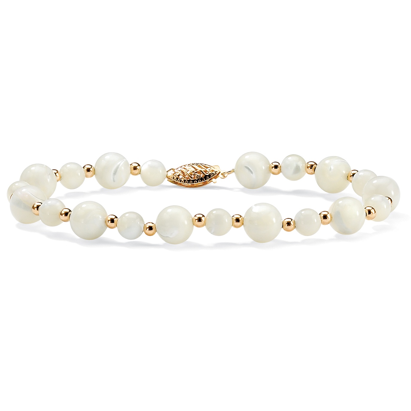 10k Gold Mother-of-Pearl Bracelet(Women's)
