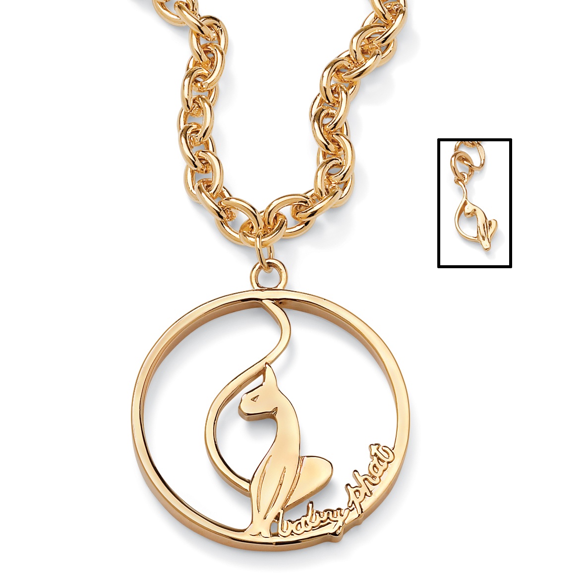Price.1 k Gold Plated Textured Circle Disk Necklace and Pierced Earring Set 