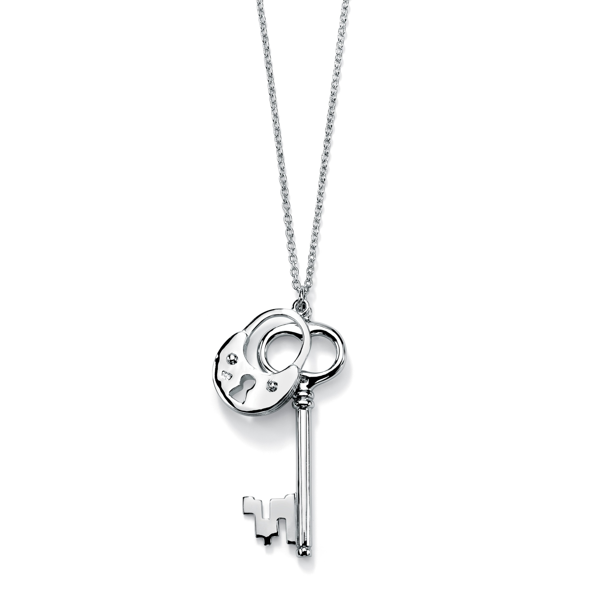 Sterling Silver Tailored Pendant (Women's)