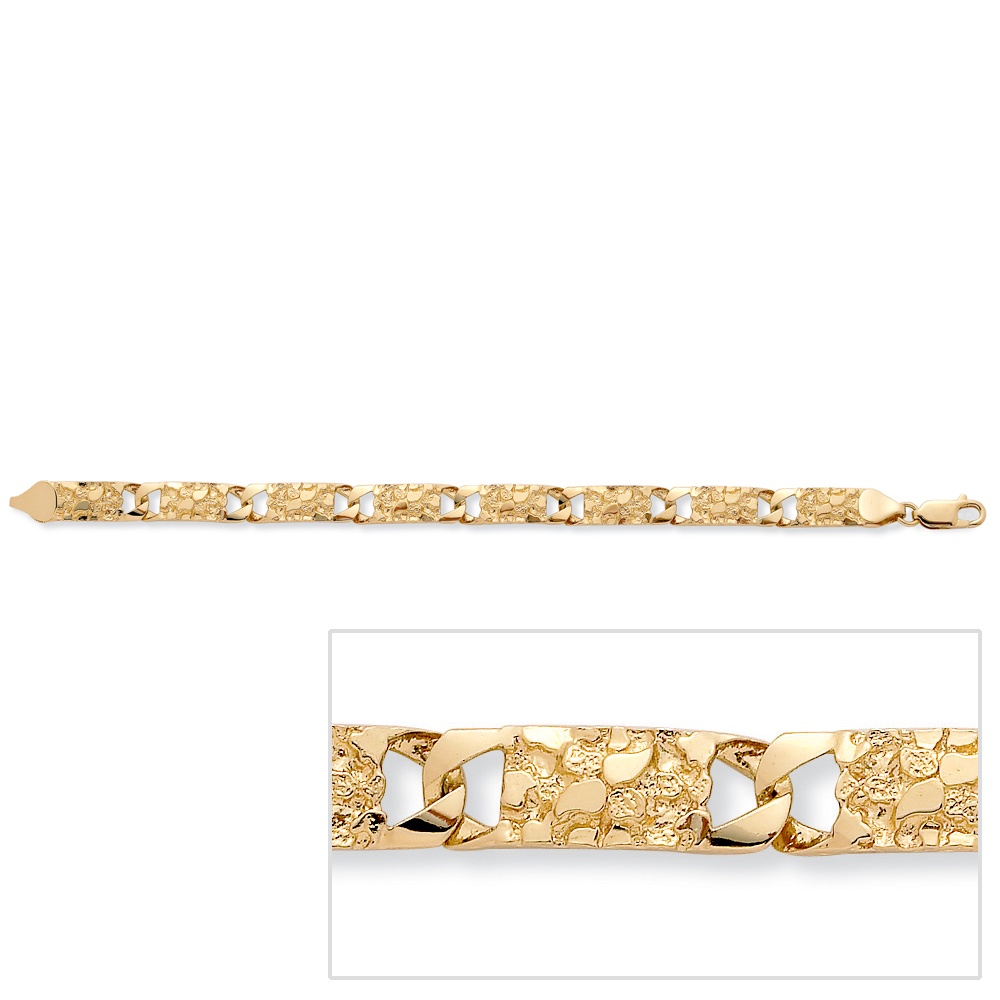 Men's Nugget Bracelet 8 1/4"