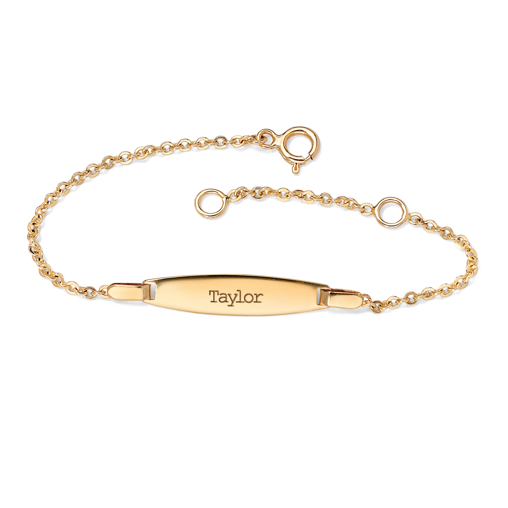 10k Gold Children's ID Bracelet
