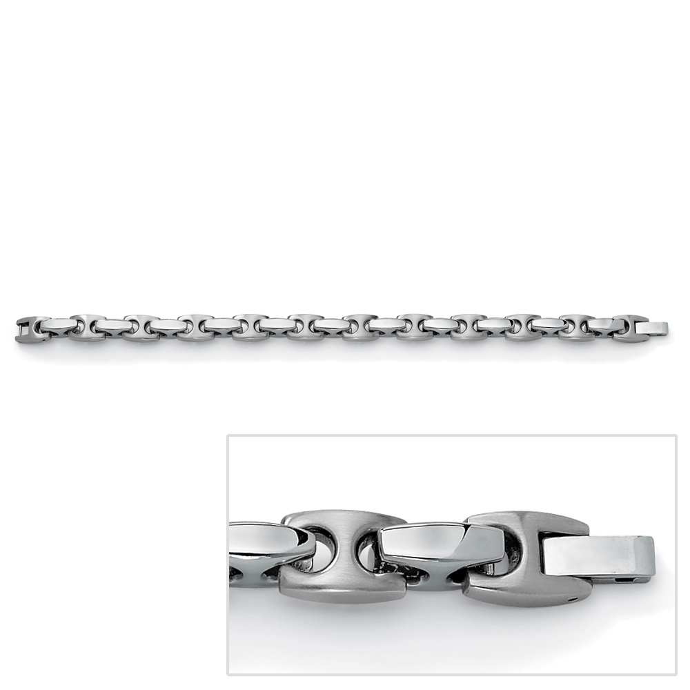 Stainless Steel Mariner-Link Bracelet