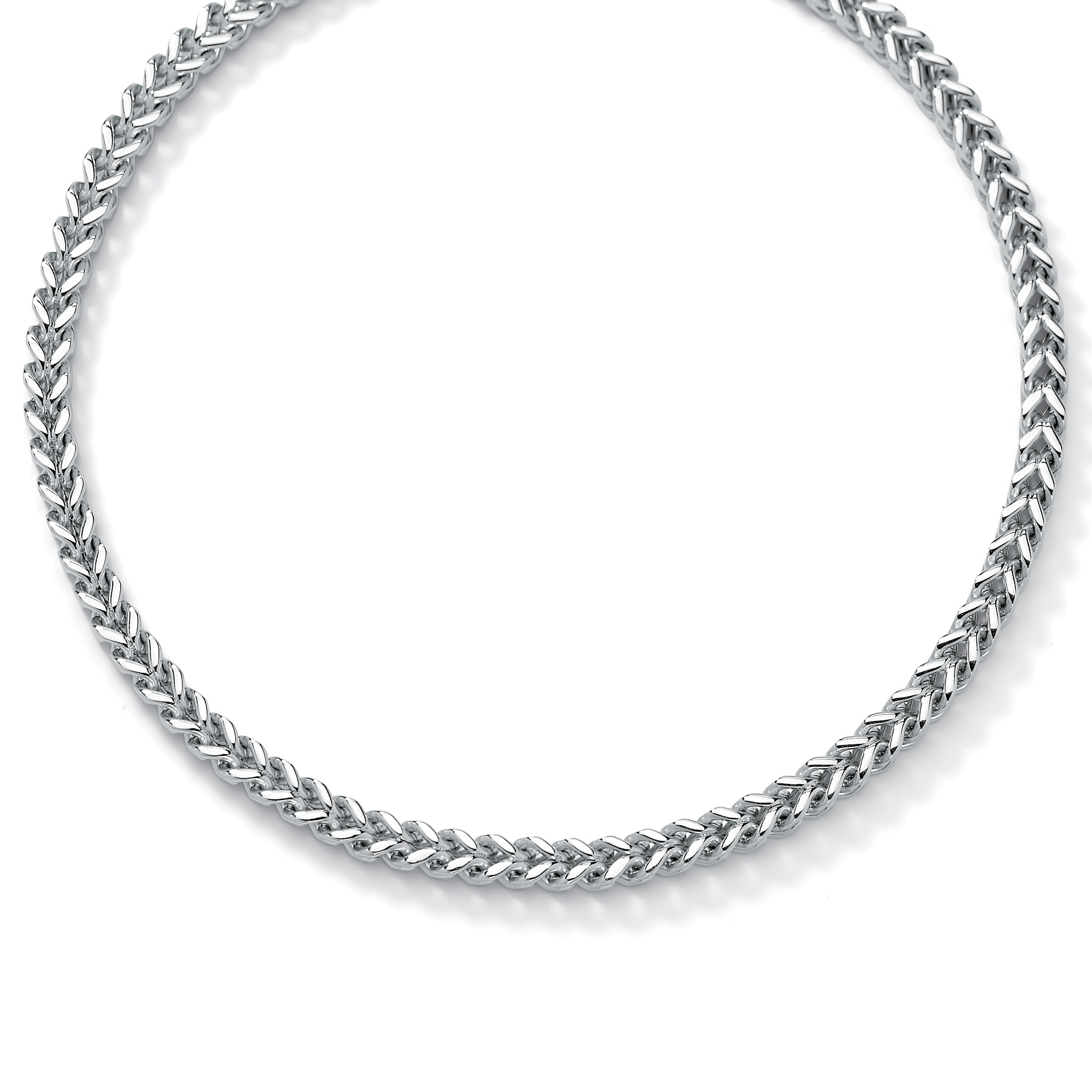 Stainless Steel Franco-Link Necklace