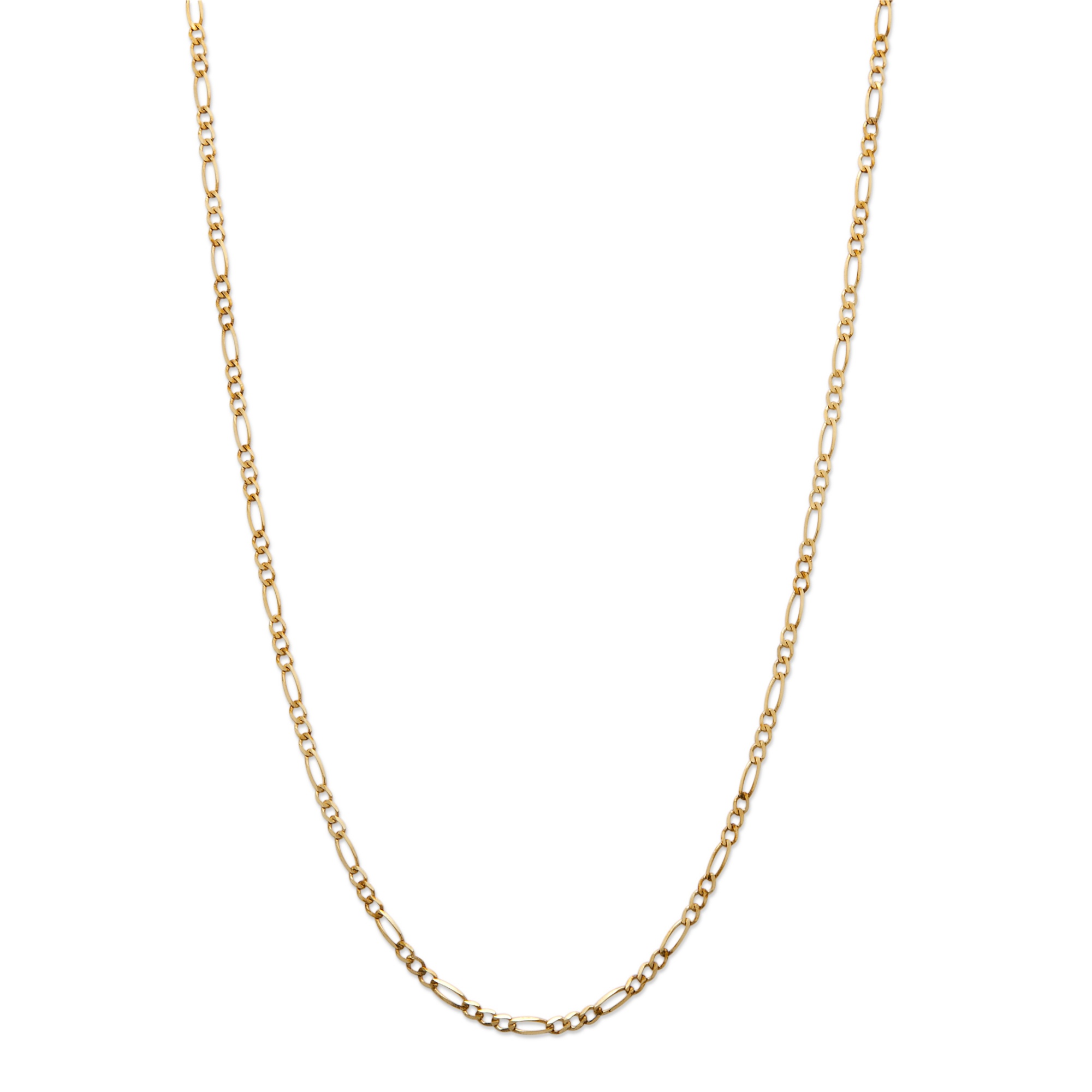 10k Gold Figaro-Link Necklace 20"