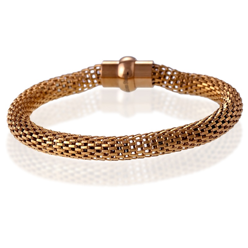 Mesh Bracelet in Gold IP Stainless Steel