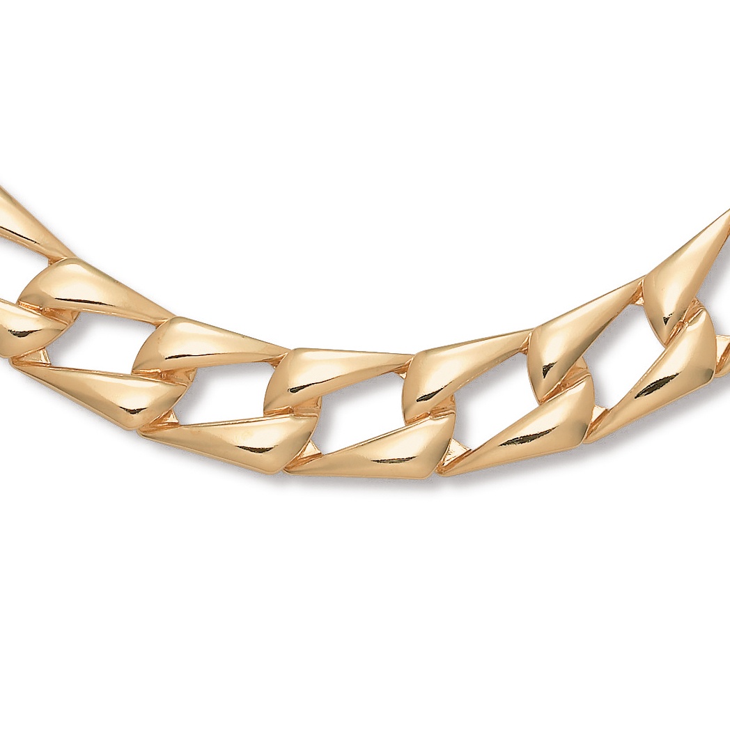 Bold Link Necklace 18"