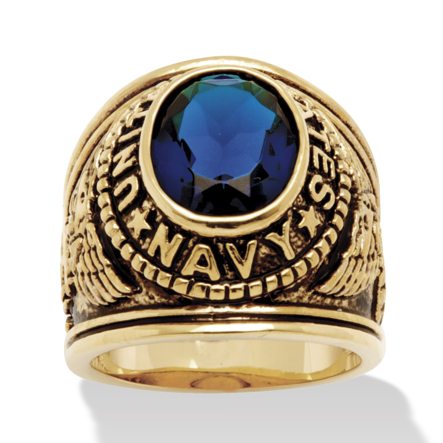 Men's Navy Ring