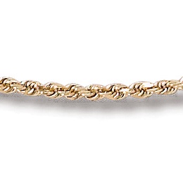 14k Rope 1.5 mm, 18"