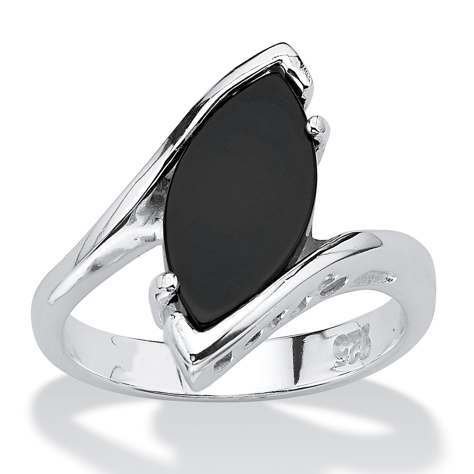 Onyx and Silver Ring