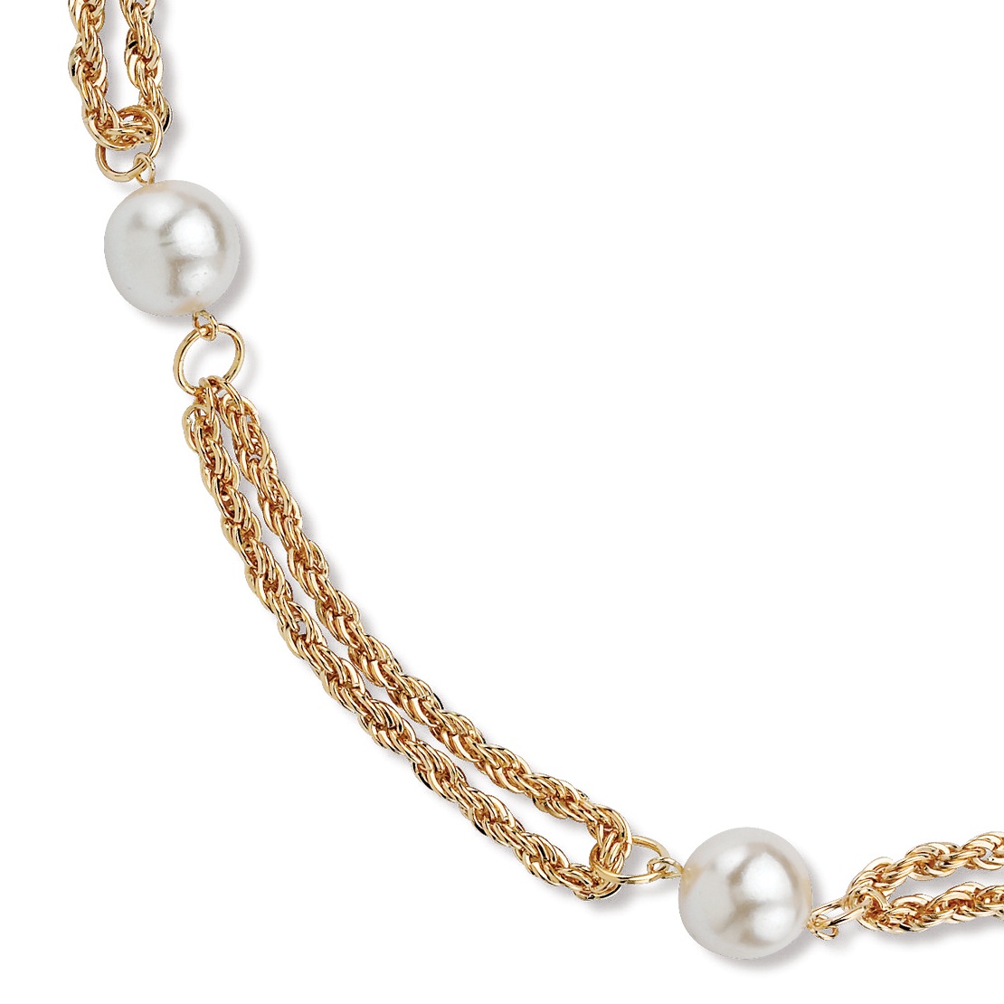 Sim. Pearl Necklace 38"