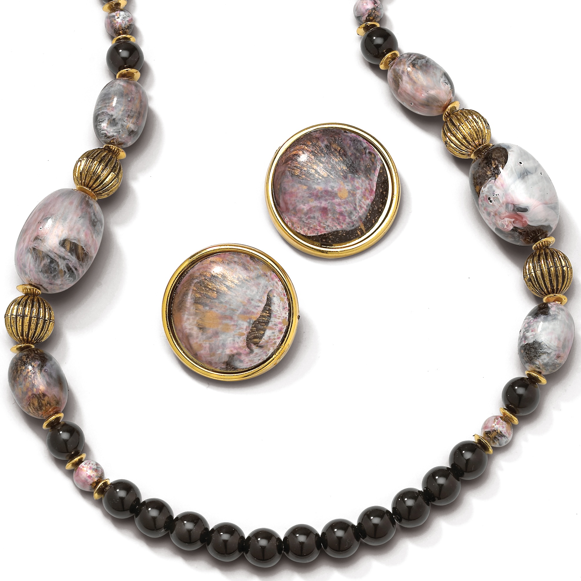 2-Piece Beaded Jewelry Set