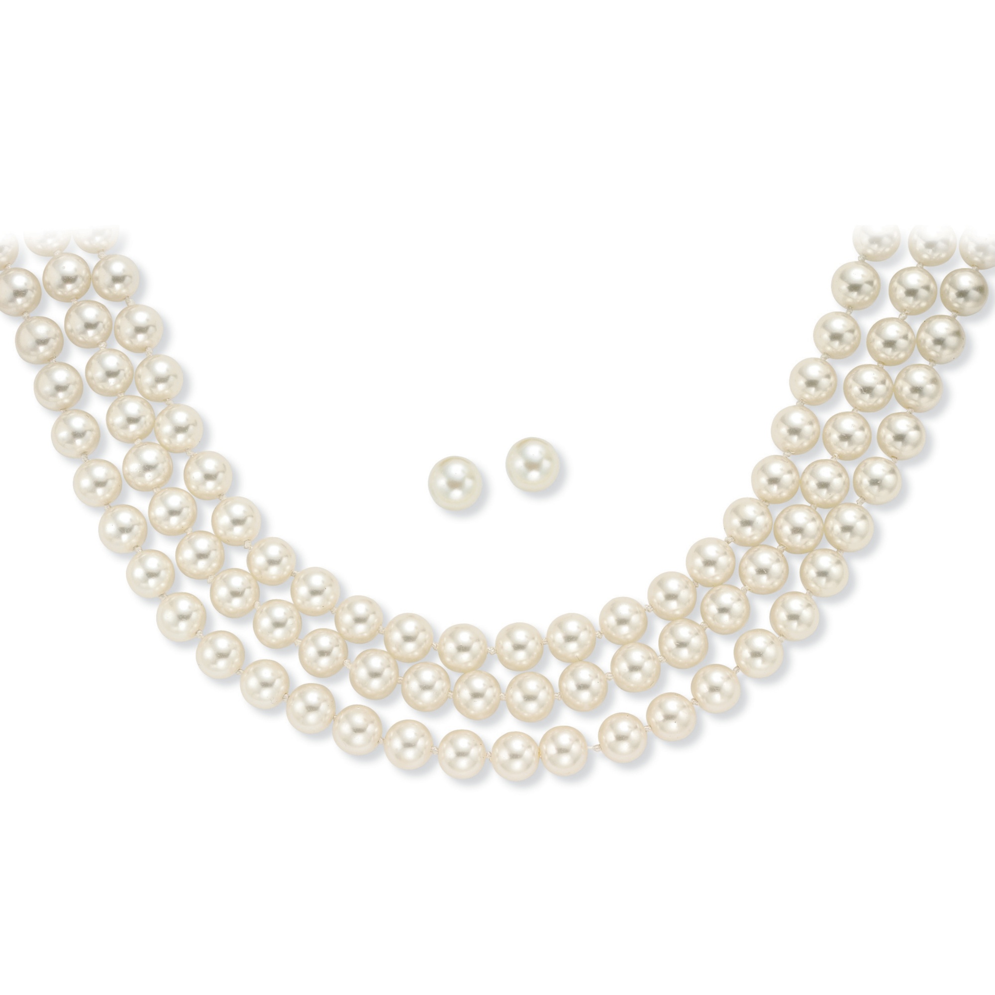 2-Pc. Sim. Pearl Set