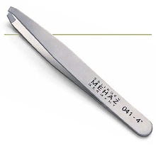 Mehaz Stainless Steel Slanted Claw Tweezer 4 Inch