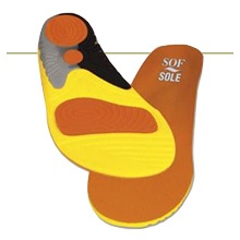 Sof Sole Stable Trac Performance Insoles W 7 - 8.5