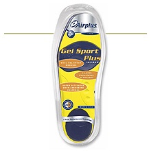 Airplus Men's Gel Sport Plus Insoles 1 Pair
