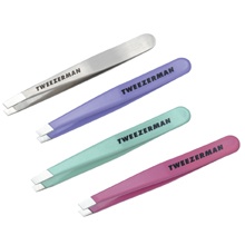 Tweezerman Mini Slant Classic Tweezer in Assorted Colors Lovely Lavendar ...