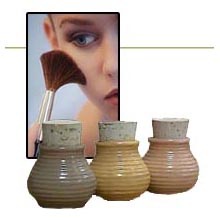 Indian Earth Cosmetics Pure Mineral Foundation 5 Gram Jar Dark