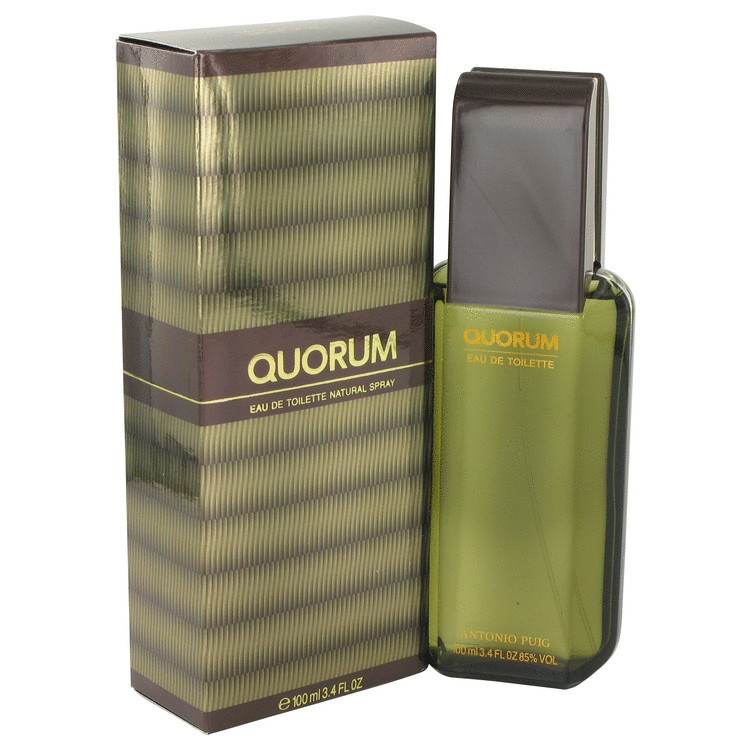 QUORUM by Antonio Puig for Men Eau De Toilette Spray 3.4 oz