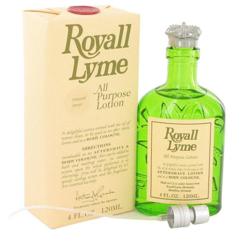 ROYALL LYME by Royall Fragrances for Men All Purpose Lotion / Cologne 4 oz