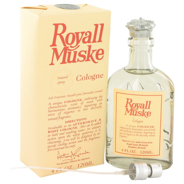 ROYALL MUSKE by Royall Fragrances for Men All Purpose Lotion / Cologne 4 oz