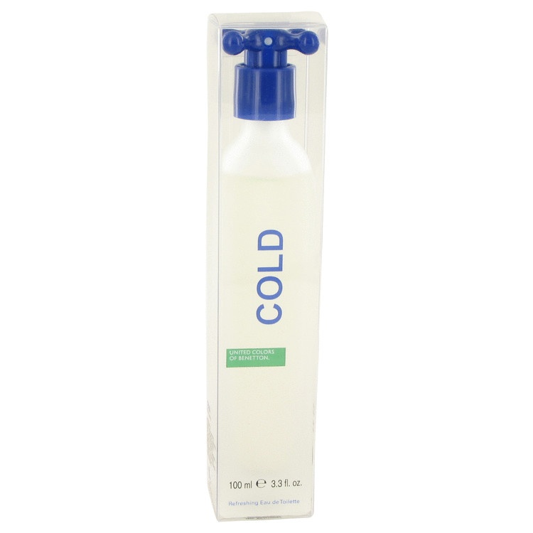 COLD by Benetton for Men Eau De Toilette Spray 3.4 oz