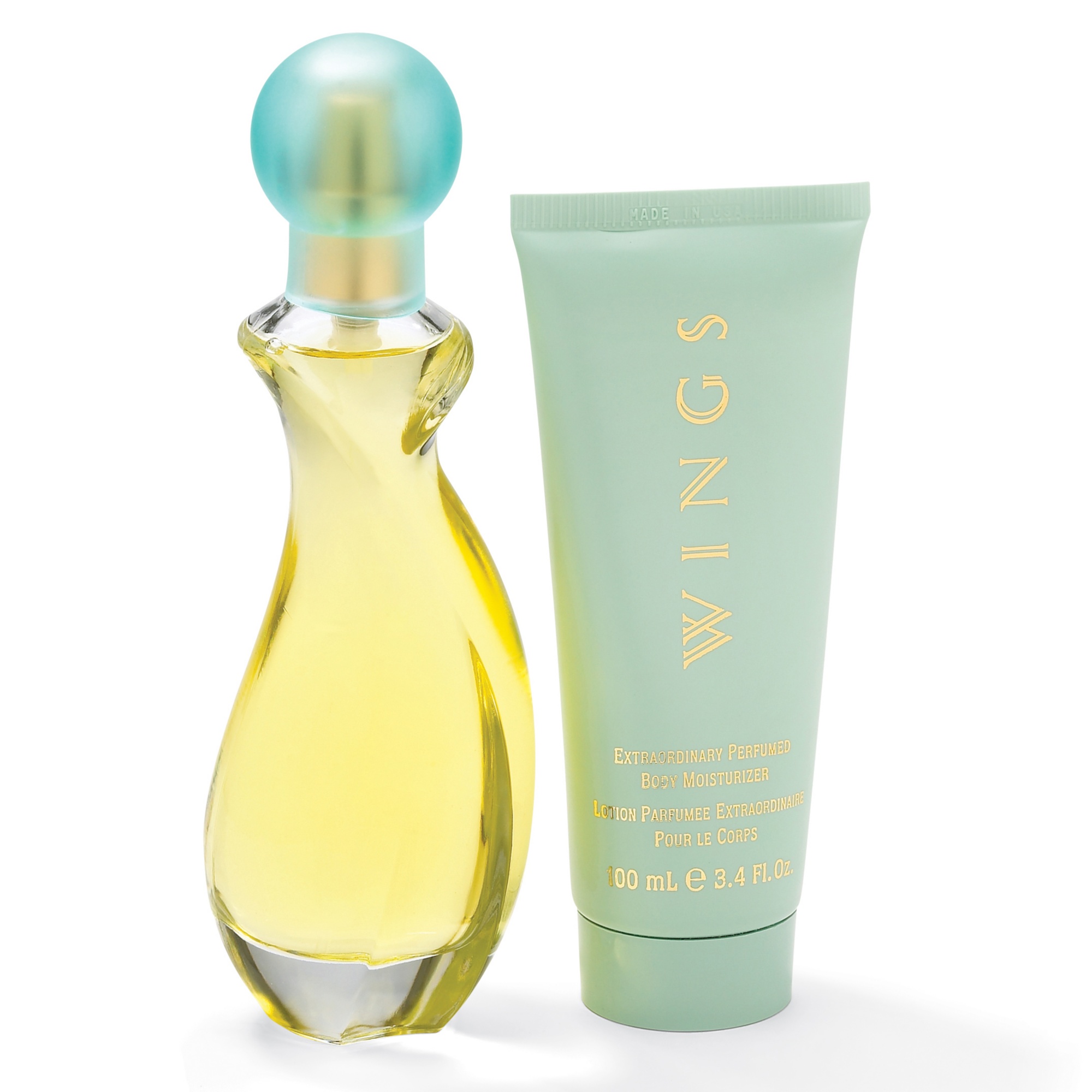 WINGS by Giorgio Beverly Hills for Women Gift Set -- 3 oz Eau De Toilette ...