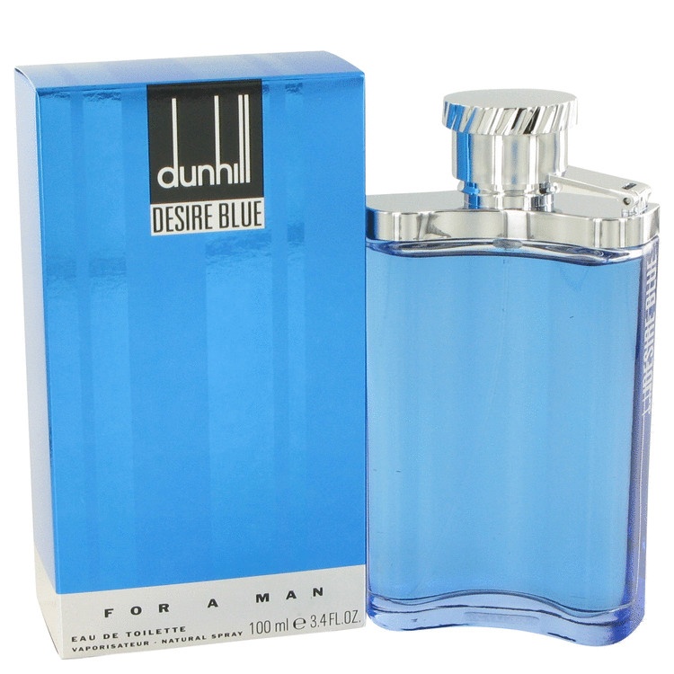 Desire Blue by Alfred Dunhill for Men Eau De Toilette Spray 3.4 oz