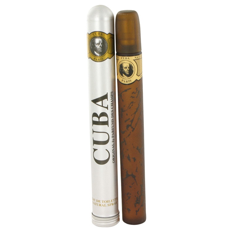 Cuba Gold by Fragluxe for Men Eau De Toilette Spray 1.15 oz