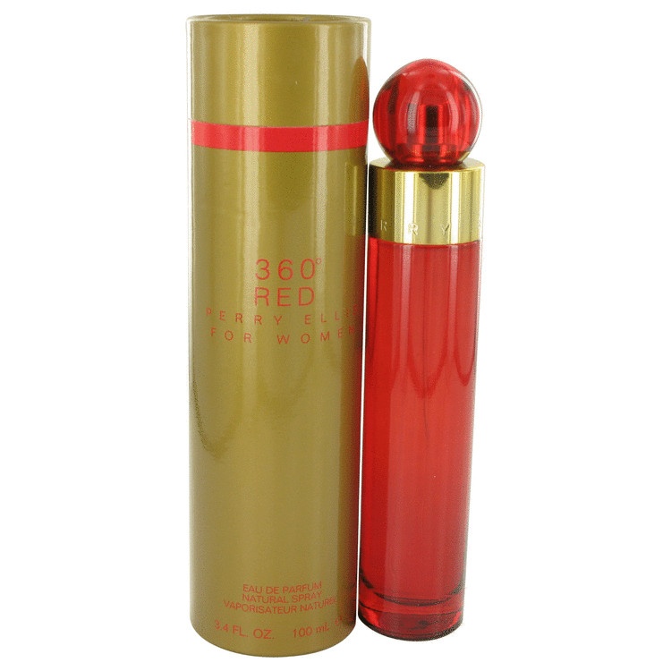 Perry Ellis 360 Red by Perry Ellis for Women Eau De Parfum Spray 3.4 oz