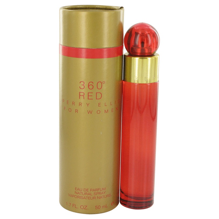 Perry Ellis 360 Red by Perry Ellis for Women Eau De Parfum Spray 1.7 oz