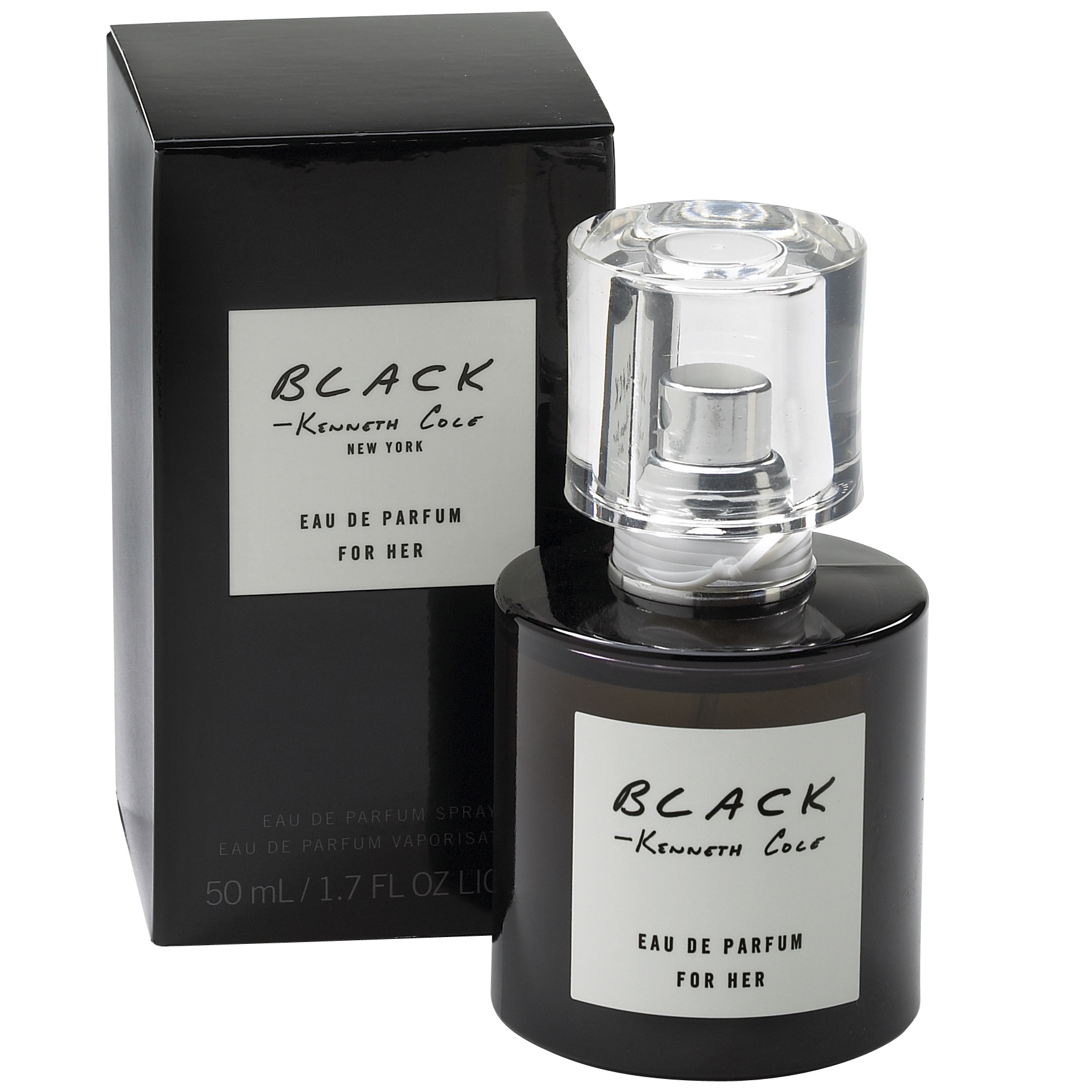 Kenneth Cole Black by Kenneth Cole for Women Eau De Parfum Spray 1.7 oz