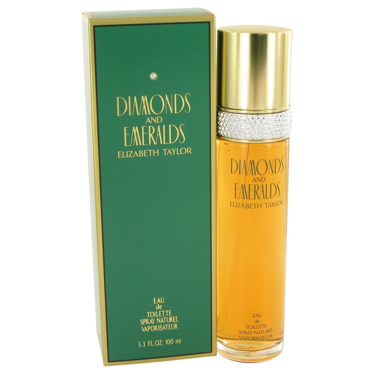 DIAMONDS & EMERALDS by Elizabeth Taylor for Women Eau De Toilette Spray 3.3 oz