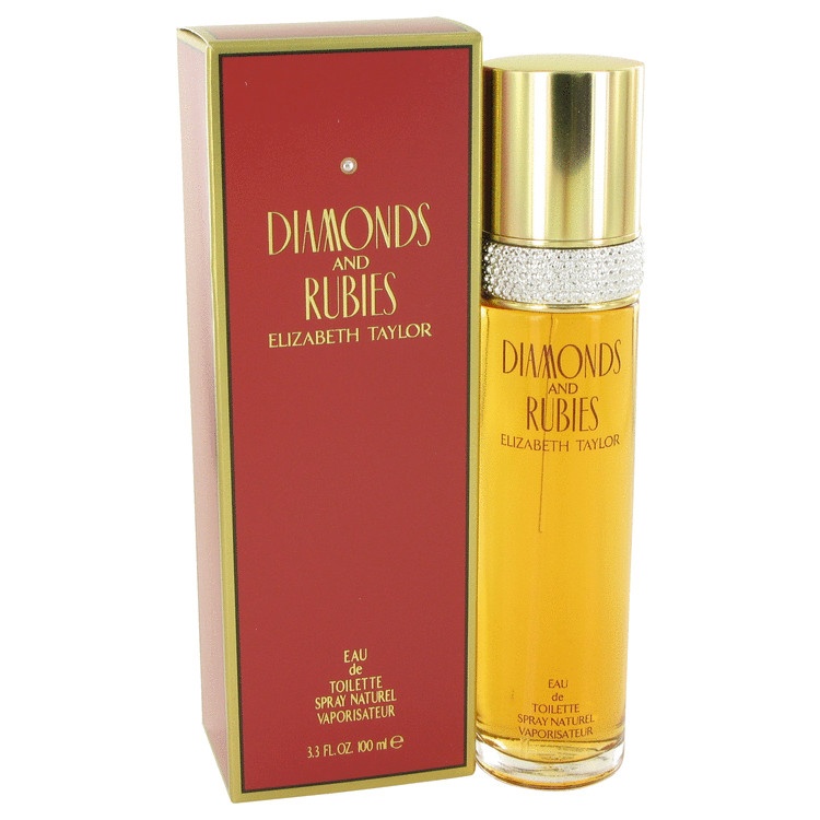 DIAMONDS & RUBIES by Elizabeth Taylor for Women Eau De Toilette Spray 3.4 oz