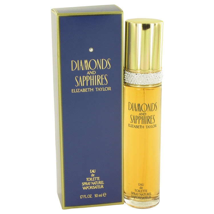 DIAMONDS & SAPHIRES by Elizabeth Taylor for Women Eau De Toilette Spray 1.7 oz