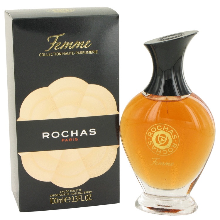 FEMME ROCHAS by Rochas for Women Eau De Toilette Spray 3.4 oz