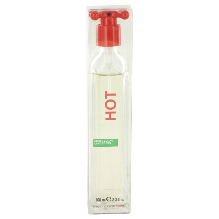 HOT by Benetton for Men Eau De Toilette Spray 3.4 oz