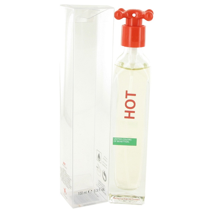 HOT by Benetton for Women Eau De Toilette Spray 3.4 oz