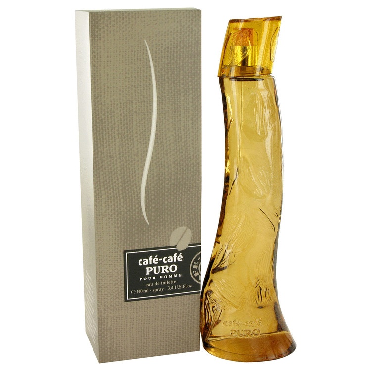 Café Café Puro by Cofinluxe for Men Eau De Toilette Spray 3.4 oz