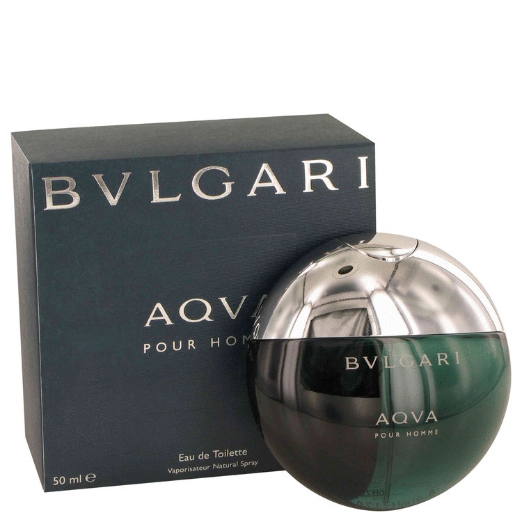 AQUA POUR HOMME by Bulgari for Men Eau De Toilette Spray 1.7 oz