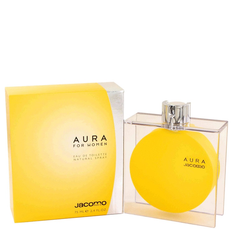 AURA by Jacomo for Women Eau De Toilette Spray 2.4 oz