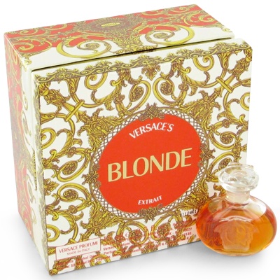 BLONDE by Versace for Women Pure Perfume 1/2 oz