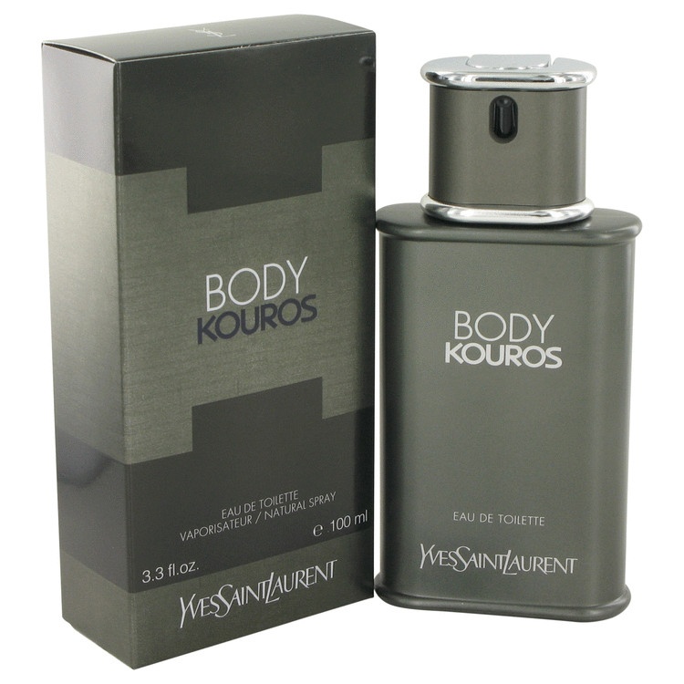 KOURoS Body by Yves Saint Laurent for Men Eau De Toilette Spray 3.4 oz