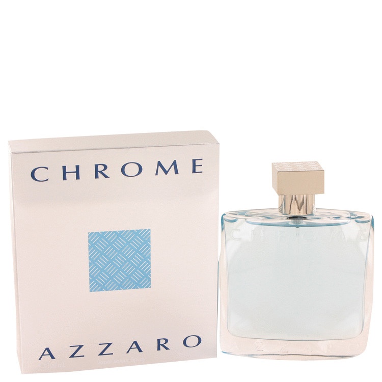 Chrome by Loris Azzaro for Men Eau De Toilette Spray 3.4 oz
