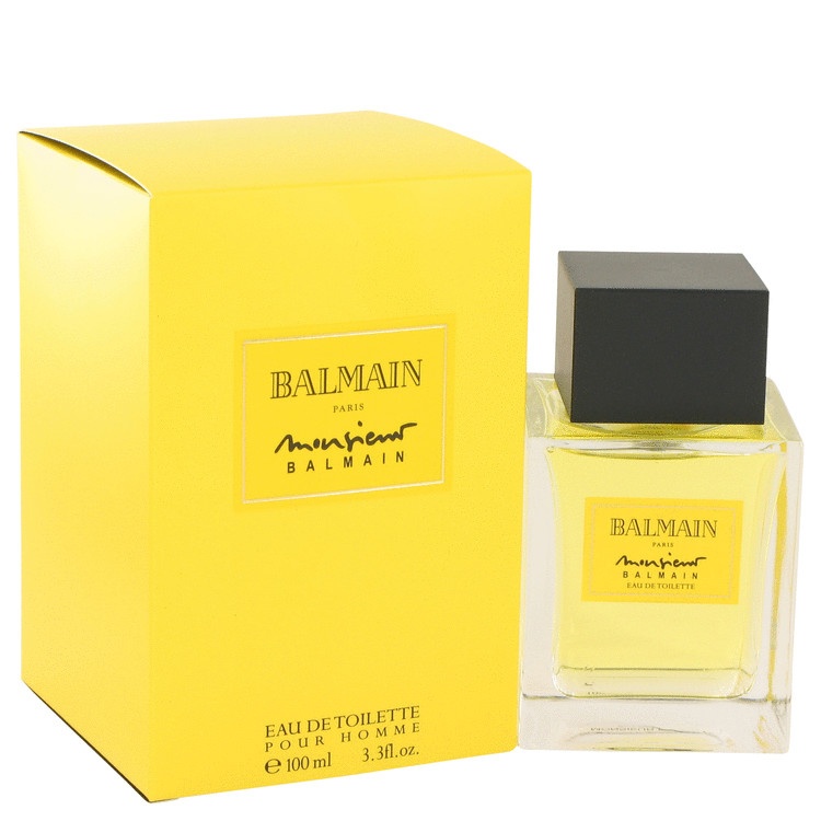 MONSIEUR BALMAIN by Pierre Balmain for Men Eau De Toilette Spray 3.3 OZ
