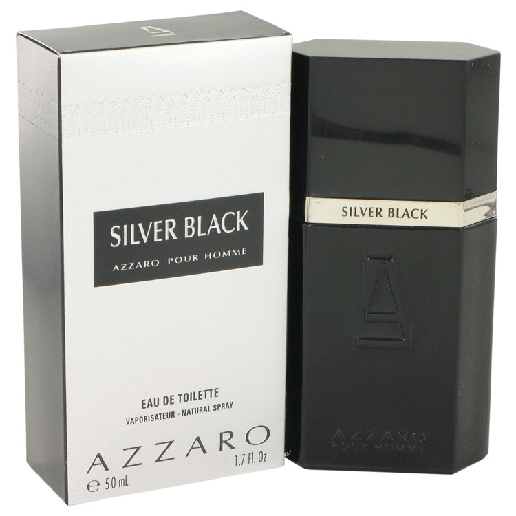 Silver Black by Loris Azzaro for Men Eau De Toilette Spray 1.7 oz